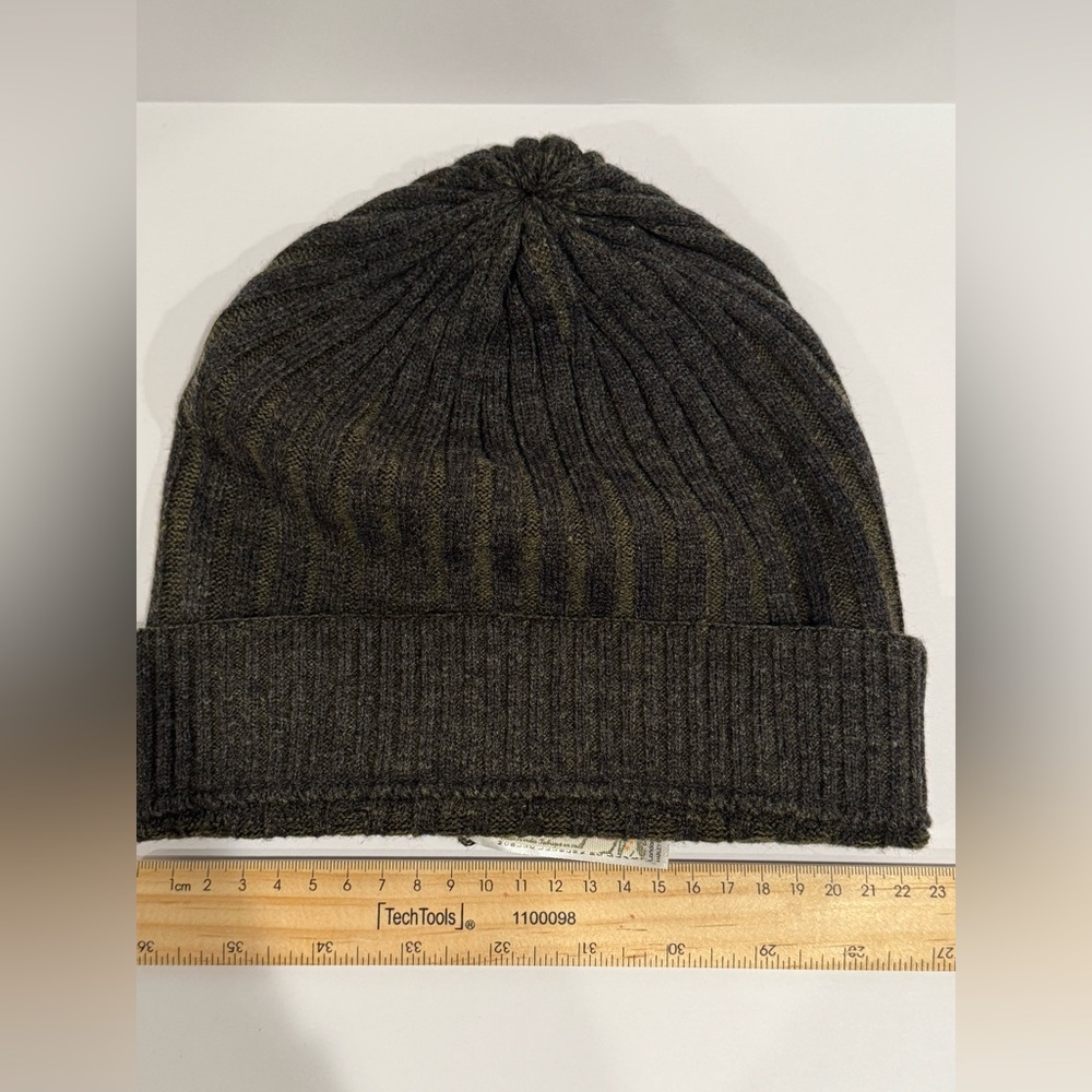 Free people beanie gray green